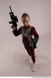 DENISA WITH TWO GUNS